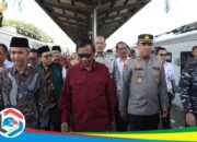 Danlanal Cirebon Turut Sambut Kedatangan Menteri Koordinator Bidang Polotik, Hukum dan Keamanan (Menko Polhukam) RI di Kota/Kabupaten Cirebon.