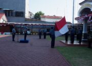Pangkalan TNI Angkatan Laut (Lanal) Cirebon Laksanakan Upacara Bendera Hari Senin