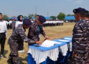 Sub Panda Lanal Cirebon Laksanakan Upacara Penandatanganan Pakta Integritas Rekrutmen Calon Bintara Pria/Wanita Dan Tamtama PK Tahun 2023