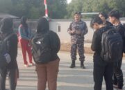 Komandan Pos TNI Angkatan Laut (Posal) Karangsong Terima Kunjungan Mahasiswa Fakultas Perikanan dan Ilmu Kelautan Universitas Jenderal Soedirman (Unsoed)