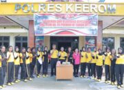 HUT Polwan Ke-75, Polres Keerom Gelar Syukuran
