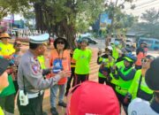 Hari Ke-5 Pelaksanaan Ops Zebra Lodaya 2023,Sat Lantas Polres Cirebon Kota Kampayekan Keselamatan Bareng “GOJUBAR”