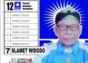 Viral Caleg Slamet Widodo Punya Slogan Ora Pan Ora Pantes