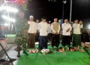 Dampingi Danramil 0620-21/Suranenggala, Babinsa Serda Abdulrahman Monitoring Kapetakan Bersholawat