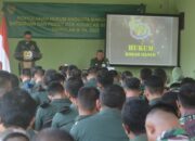 Prajurit dan PNS Korem 063/SGJ Ikuti Penyuluhan Hukum dari satuan Hukum Kodam lll/Siliwangi