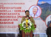 Hadiri Pelantikan PGPI Kabupaten Samosir, Bupati Samosir Harapkan Sinergitas dan Komunikasi Yang Baik.