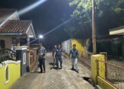 Satgas Represif Gelar Patroli Hunting di Kampung Bebas Dari Narkoba Tanah Miring.