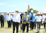 Bupati Samosir Bersama Tim Kemenkomarves Survey Lokasi Event Aquabike World Championship 2023