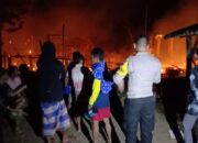 Kandang Ayam 2 Lantai Berisi 15.000 Ayam di Doro Pekalongan Terbakar