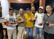 Ketua DPRD kabupaten Lampung Utara berikan surves kepada kadis Pupr Lampung Utara ditengah malam.