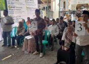 Pengambilan nomor urut Calon kuwu desa lungbenda Berjalan aman dan lancar