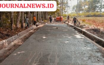 Realisasi DD TA 2023, Pemdes Suka Jaya Lampung Utara Prioritaskan Bangun Infrastruktur Jalan.