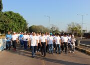 Tingkatkan Sinergitas Unsur Maritim, Danlanal Cirebon Laksanakan Olahraga Bersama.