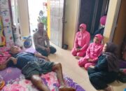 Peduli Sesama Kapolsek KPC Bersama Bhayangkari Besuk Purnawirawan POLRI Sakit menaun