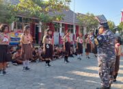 Tanamkan Nilai Kedisiplinan Sejak Dini, Posal Eretan Lanal Cirebon Dukung Kegiatan Perkemahan Sabtu dan Minggu (Persami).