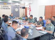 Danlanal Cirebon Pimpin Rapat Seleksi Penerimaan Calon PA PK TNI Reguler TA. 2023.