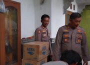 Polsek Gebang Gerebek Gudang Miras di Desa Kalipasung, Amankan Ribuan Botol Ciu
