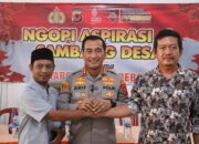 Polresta Cirebon Gelar Ngopi Aspirasi dan Sambang Desa Jelang Pilwu Serentak 2023