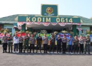 HUT TNI Ke-78, Kapolres Cirebon Kota Beri Surprise Dandim 0614/Kota Cirebon
