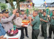 Surprise HUT TNI ke – 78 di Wilayah Hukum Polres Samosir.