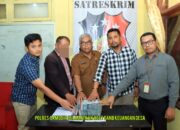 Polres Samosir Selamatkan Aset Negara Senilai 212 Juta Ruliah