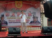 Tumpa Rua Kader Dan Relawan Partai Gerindra Hadiri Deklarasi Gahar