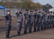 Danlanal Cirebon Bersama Unsur Maritim Sambut Kedatangan KRI Golok-688