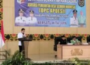 Ketua DPRD Kabupaten Lampung Utara Wansori,S.H Menghadiri Pelantikan Abdesi kabupaten.