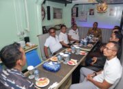 Komandan KRI Golok-688 Terima CC Forkopimda Kota Cirebon