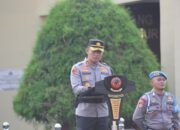 Kapolres Cianjur Pimpin Upacara Pelantikan Jabatan Kasat Lantas dan Kasat Narkoba Polres Cianjur