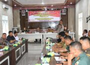 Rapat Koordinasi Lintas Sektoral Operasi Mantap Brata Toba 2023-2024 Polres Samosir