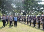 Polres Keerom Gelar Apel Pasukan Operasi Mantap Brata Cartenz Ta. 2023-2024 Polres Keerom.