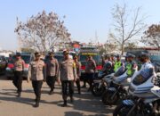 Polres Cirebon Kota Gelar Apel Kesiapan Sarpras Dalam Rangka Ops Mantap Brata Lodaya 2023/2024