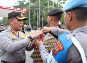 Polres Pekalongan Selenggarakan Apel Gelar Pasukan Operasi Mantap Brata Candi Tahun 2023-2024