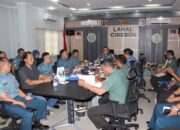 Danlanal Cirebon Pimpin Rapat Seleksi Penerimaan Calon PA PK TNI Sumber Lulusan Perguruan Tinggi Reguler TA. 2023
