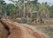 Diduga proyek Di Desa Candimas Siluman tanpa papan informasi