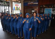 Ketua Jalasenastri Cabang 8 Korcab III DJA I Lanal Cirebon Beserta Pengurus Laksanakan Kunjungan Kerja Ke Bandung