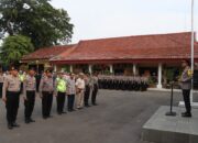 Kapolres Cirebon Kota Berikan Penghargaan kepada Personel Sekaligus Terima Siswa Latja Diktuk BA Polri