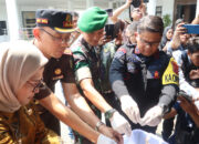 Kejari Indramayu Lakukan Pemusnahan Barang Bukti