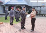 Danlanal Cirebon Lepas 18 Anggota Saka Bahari Ikuti Event Peran Saka Jabar 2023