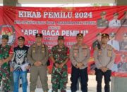 KAPOLSEK BLANAKAN MENGHADIRI KIRAB PEMILU TAHUN 2024 DI LAPANG KECAMATAN CIASEM.