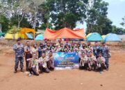 Lanal Cirebon Kunjungi Kontingen Saka Bahari di Peransaka Jabar 2023