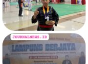 Agung Daffa Putra siswa SMPN.1 Kotabumi Lampura meraih medali emas tingkat provinsi