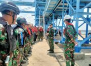 Danlanal Cirebon Tinjau Kesiapan Prajurit Jelang Latihan Pengamanan Obvitnas PLTU Cirebon-1 Tahun 2023