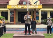 Kabag Ops Tekankan Kepada Personil Untuk Senantiasa Bersikap Humanis Dan Disiplin Sikap Tampang.