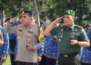 Kapolres Cirebon Kota Ikuti Upacara Peringatan HUT KORPRI Ke-52 dan HUT PGRI ke-78 Tingkat Kota Cirebon