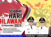 Pemerintah Kabupaten Keerom mengucapkan Selamat Hari Pahlawan 10 November 2023