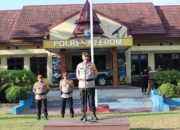 Antisipasi Gangguan Kamtibmas Menjelang 1 Desember, Polres Keerom Laksanakan Apel Siaga 1 dan Patroli