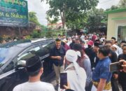 Satgas OMB Polres Loteng Melaksanakan Pam kunjungan Capres Ganjar Di Yayasan Pondok Qamarul Huda Bagu.