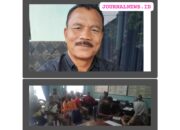 Pelaksanaan Pembagian Insentif Kader Desa Oleh Suparno kepala Desa Kalicinta.